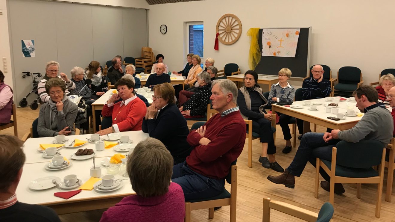 Ein gemütlicher Nachmittag mit Besuch des neuen Kindergartens „Im Dorfe